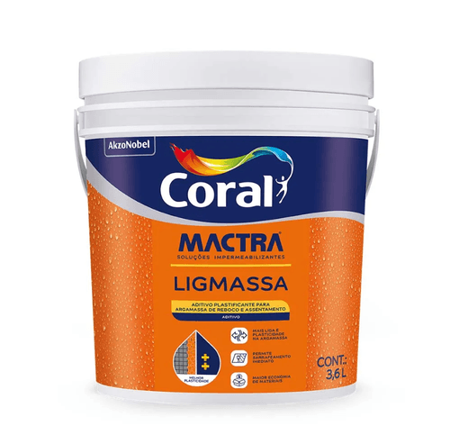Aditivo Para Argamassa LigMassa 3,6L - Mactra