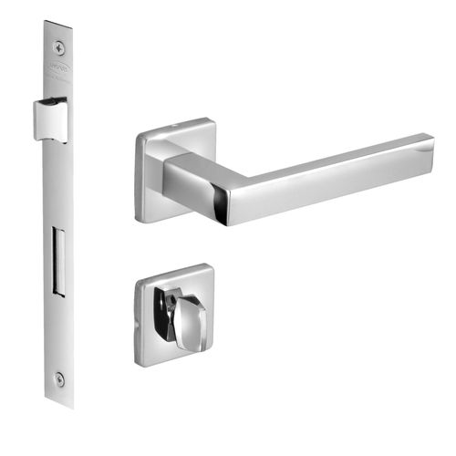 Fechadura Hato 2 XE Inox Escovado WC Banheiro R91 - Imab