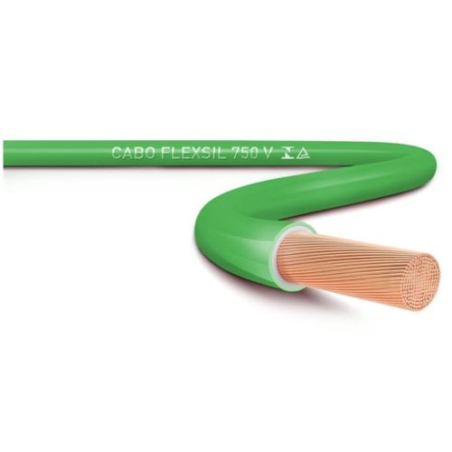 Cabo Flexível 1,5mm Verde 1 Metro - Sil