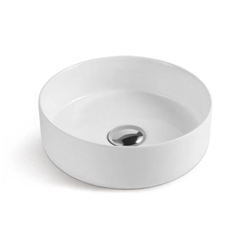 Cuba de Apoio Redonda 31cm Branca FMTP499-31 - Qualiz