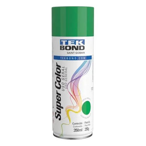 Tinta Spray Uso Geral 350ml/250g Verde - Tekbond