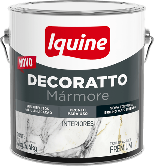 Textura Decoratto Mármore Cimento Queimado 4,4kg  - Iquine.
