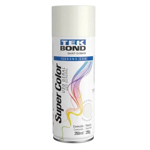 Tinta Spray Uso Geral 350ml/250g Branco - Tekbond