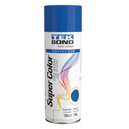 Tinta Spray Uso Geral 350ml/250g Azul - Tekbond