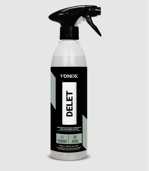 Limpador Delet P/ Pneus e Borrachas Automotivo 500ml - Vonixx
