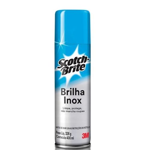 Brilha Inox Scotch Brite 400ml  - 3M.