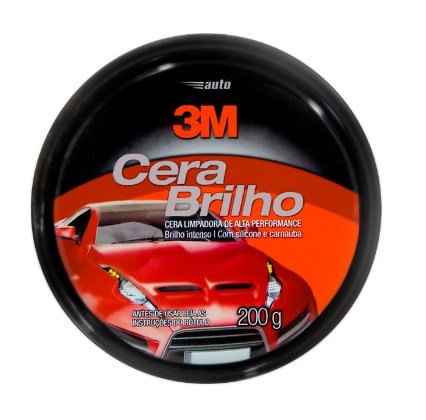 Cera Automotiva Brilho 200g - 3M.