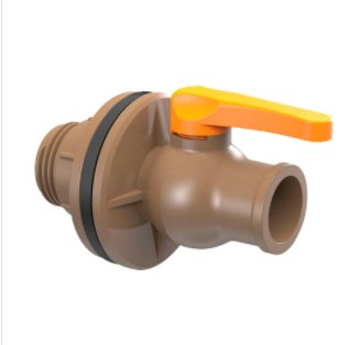 Adaptador para Caixa d'água com Registro 50mm x 1.1/2"" - Tigre.