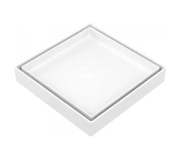 Ralo Oculto Quadrado Universal 15 x 15cm Branco RO15*BR - Astra.