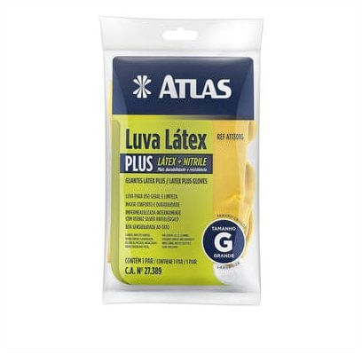 Luva Multiuso Latex Plus G - Atlas