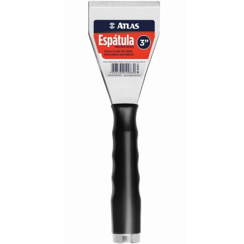 Espátula Angular Aço Inox 3" - Atlas