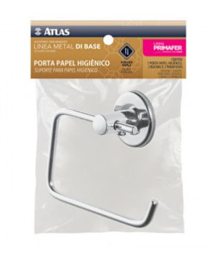 Porta Papel Higiênico Pr2831 Metal Pólido Base - Primafer.