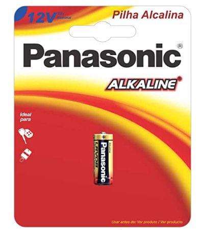 Bateria Alcalina 12v Com 1 Unidade - Panasonic.