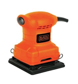 Lixadeira Orbital de 1/4"" 200W / 127V - Black Decker.