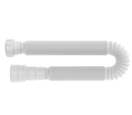 Sifão Tubo Extensivo Universal 1,5m Branco - Blukit.