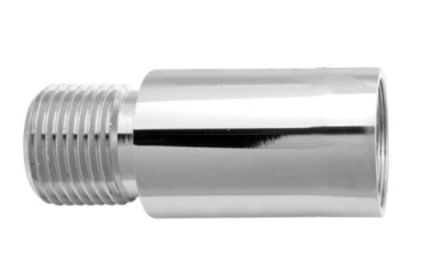 Extensão Sextavada para Torneira 1/2""x20mm Cromada - Blukit.