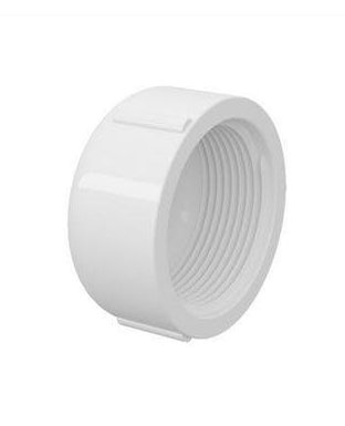 CAP PVC Branco Roscável 1"" - Tigre.