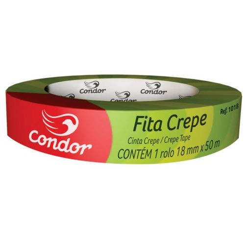 Fita Crepe 18mm x 50m - Condor.