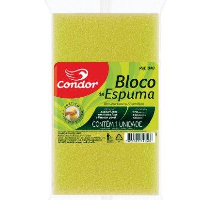 Bloco de Espuma Reboco 840 - Condor.