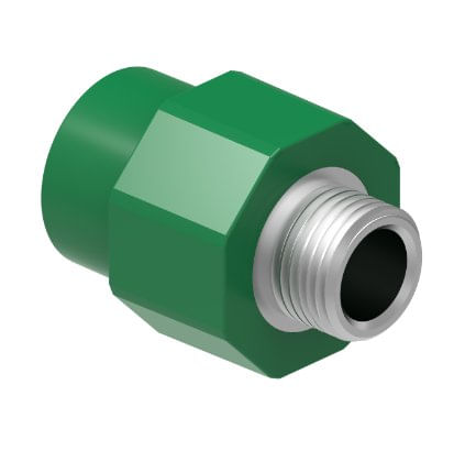 Conector PPR Macho 20mm x 3/4" - Tigre.