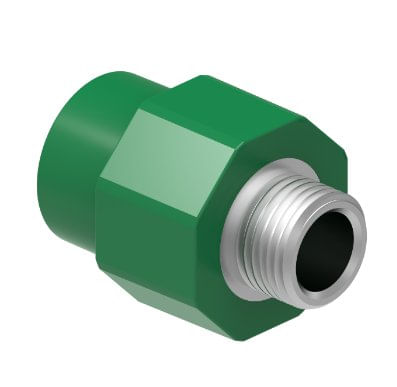 Conector PPR Macho 25mm x 1/2" - Tigre.