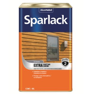Verniz Extra Marítimo Brilhante 18L - Sparlack.