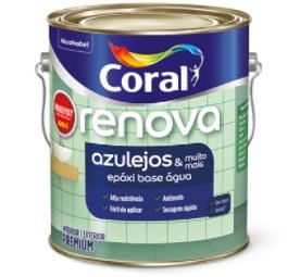 Tinta Epóxi Wandepoxy Base Água Acetinado Branco 3,6L - Coral.