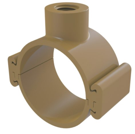 Colar Tomada PVC 32mm x 1/2' - Tigre.