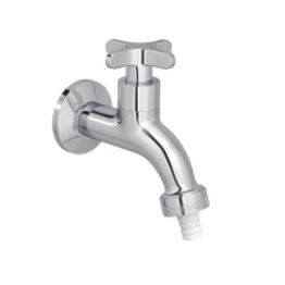 Torneira de Parede para Jardim e Tanque com Adaptador de Mangueira Flex Cromada 1153.C20 - Deca.