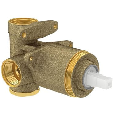 Base Monocomando de Chuveiro para Baixa e Alta Pressão 3/4"" - Deca.