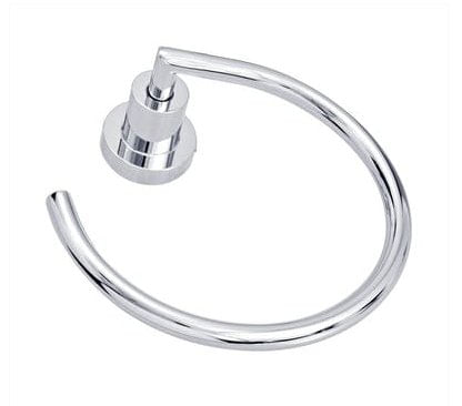 Porta Toalha Rosto Metal Argola Slim - Deca.