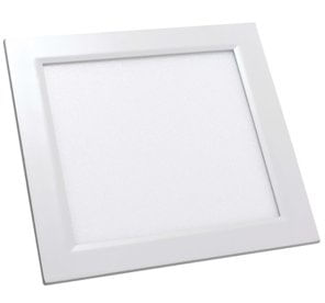 Painel LED Embutir Quadrada 32W 3000K 40x40cm DI48443 - Dilux.