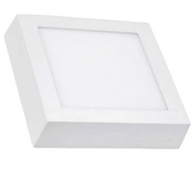 Luminária Painel LED 24W 6500K Bivolt Sobrepor Quadrado Branco DI48610 - Dilux.