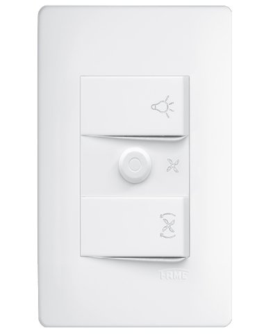 Controlador e Variador de Velocidade para Ventilador 127V Habitat - Fame.