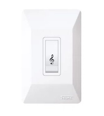 Pulsador Campainha Sistema Externo 10A 250V - Fame.
