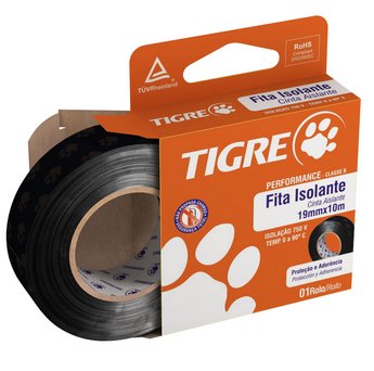 Fita Isolante Performance 19mm x 10m - Tigre.