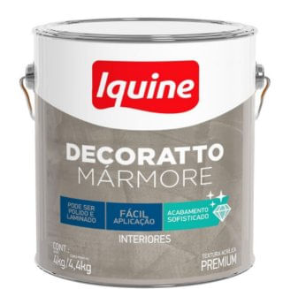 Textura Decoratto Mármore Cimento Queimado 4,4kg  - Iquine.