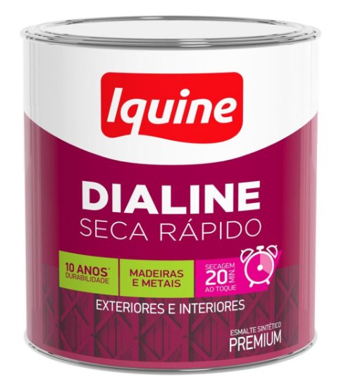 Tinta Esmalte Alto Brilho Dialine Azul Del Rey 0,2L - Iquine.