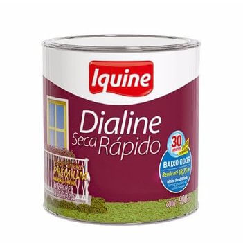 Tinta Esmalte Sintético Alto brilho Premium 0,9L - Azul França - Dialine Iquine.