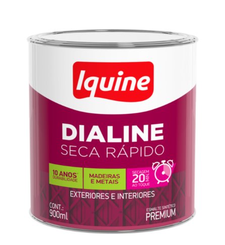 Tinta Esmalte Sintético Dialine Brilhante Cerâmica 900ml - Iquine.