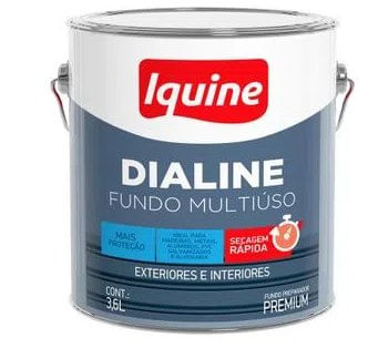 Fundo Multiuso Dialine Base Água Branco 3,6 L Iquine.