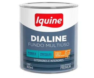 Fundo Multiúso Dialine Base Água Cinza 900ml - Iquine.