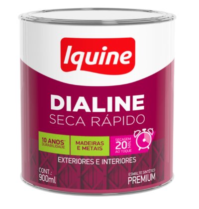 Tinta Esmalte Sintético Dialine Premium Verde Nilo 900ml -  Iquine.