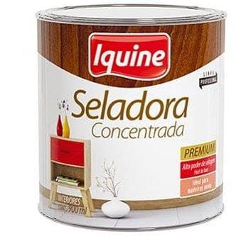 Selador para Madeira Laca Incolor 900ml - Iquine.