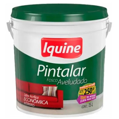 Tinta Acrílica Pintalar Branco Gelo 15L - Iquine