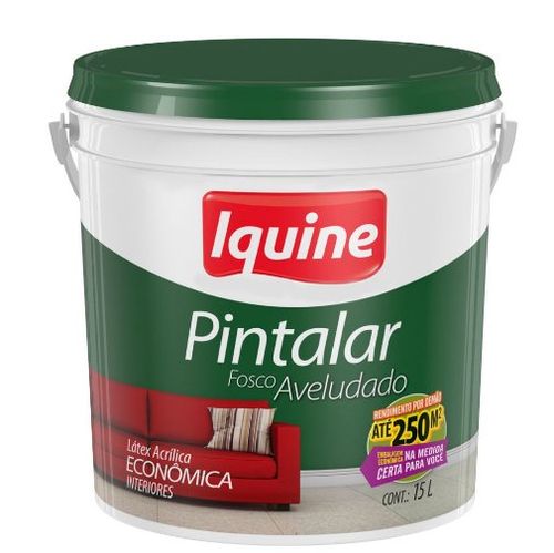 Tinta Acrílica Pintalar Palha 15L - Iquine