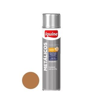 Tinta Spray Metálico Bronze 400ml - Iquine.