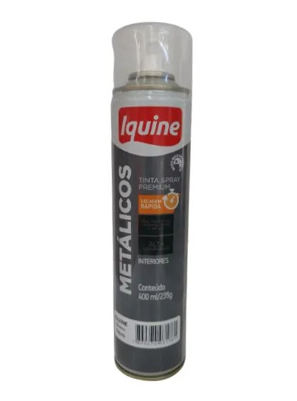 Tinta Spray Premium Metálico Cobre 400ml - Iquine.