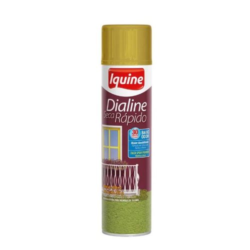 Tinta Spray Metálico Dourado 400ml - Iquine.