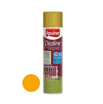 Tinta Spray Uso Geral Amarelo 400ml - Iquine.